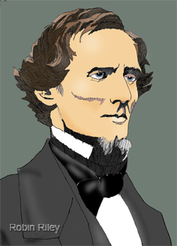 Jefferson Finis Davis portrait